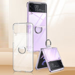 Custodia PC e PVC per Samsung Galaxy Z Flip3 5G