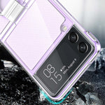 Custodia PC e PVC per Samsung Galaxy Z Flip3 5G