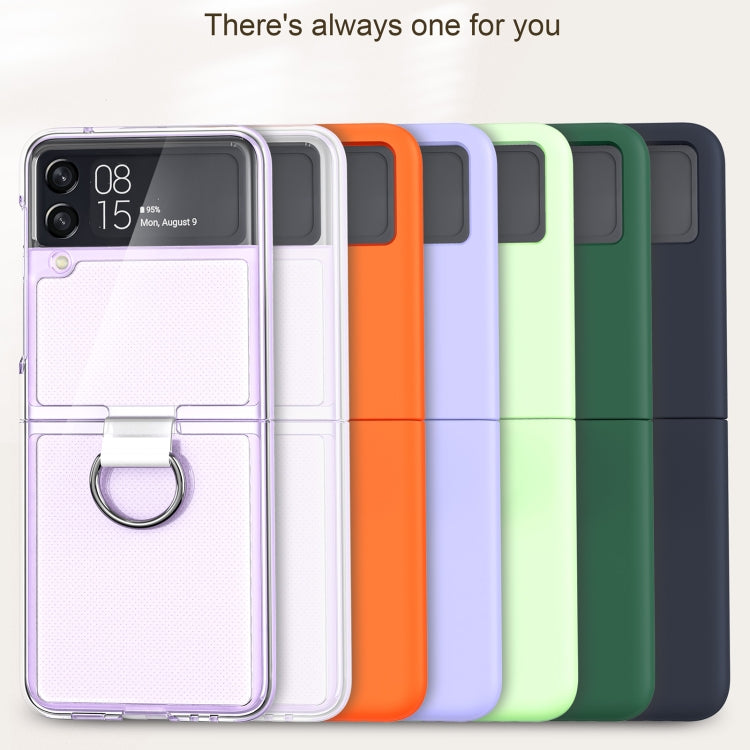 Custodia PC e PVC per Samsung Galaxy Z Flip3 5G