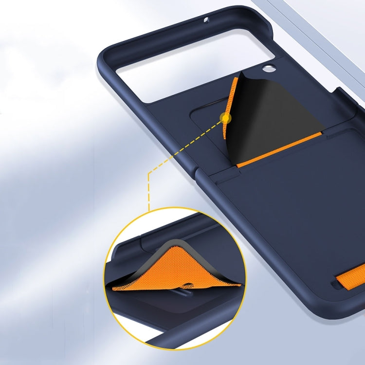 Custodia PC con cinturino da polso per Samsung Galaxy Z Flip4