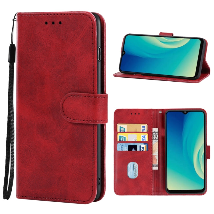 Custodia portafoglio in pelle con stand per smartphone compatibil