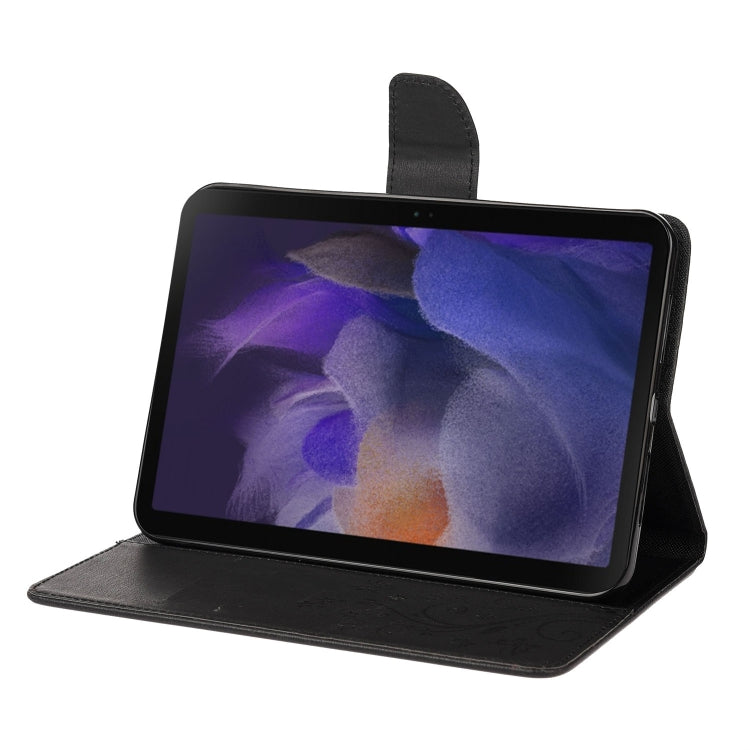 Custodia tablet in pelle con motivo farfalla Samsung Tab A8