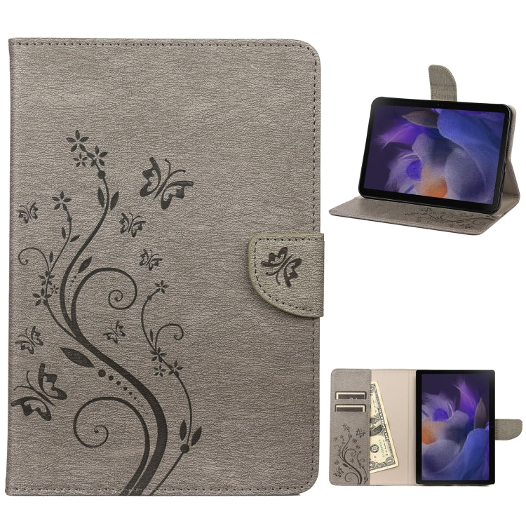Custodia tablet in pelle con motivo farfalla Samsung Tab A8