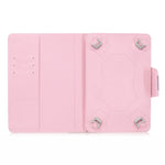 Custodia in pelle flip orizzontale con supporto per tablet 10 pollici