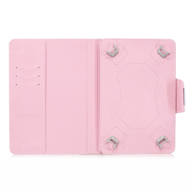 Custodia in pelle flip orizzontale con supporto per tablet 10 pollici