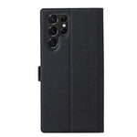 Custodia portafoglio in pelle con fibbia magnetica per Galaxy S22