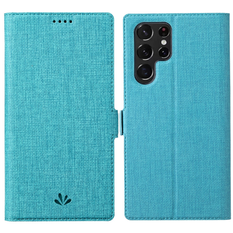 Custodia portafoglio in pelle con fibbia magnetica per Galaxy S22