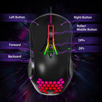 Mouse cablato ONIKUMA CW902 con illuminazione RGB