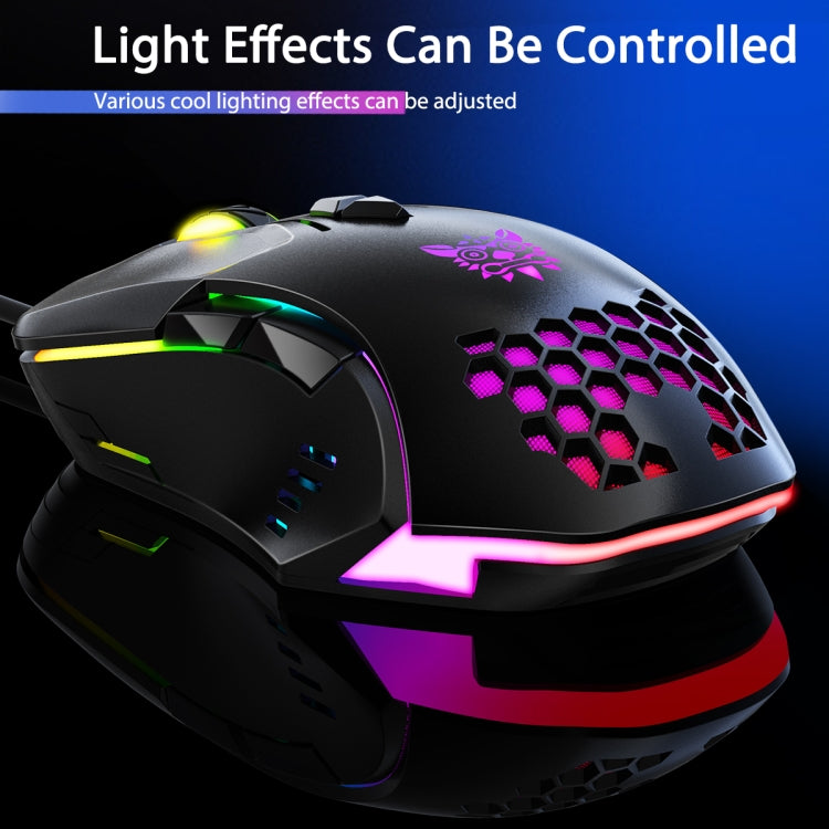 Mouse cablato ONIKUMA CW902 con illuminazione RGB