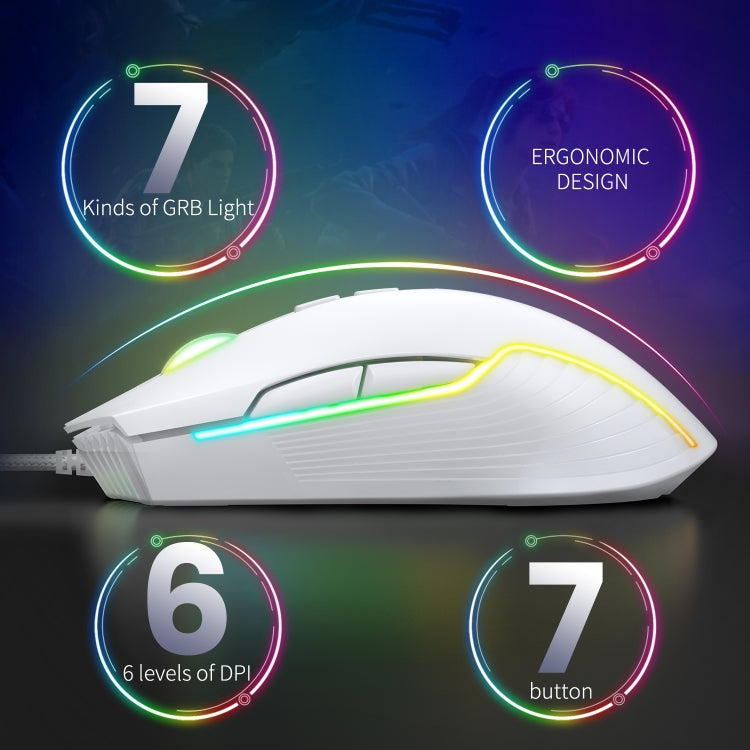 Mouse cablato ONIKUMA CW905 con illuminazione RGB