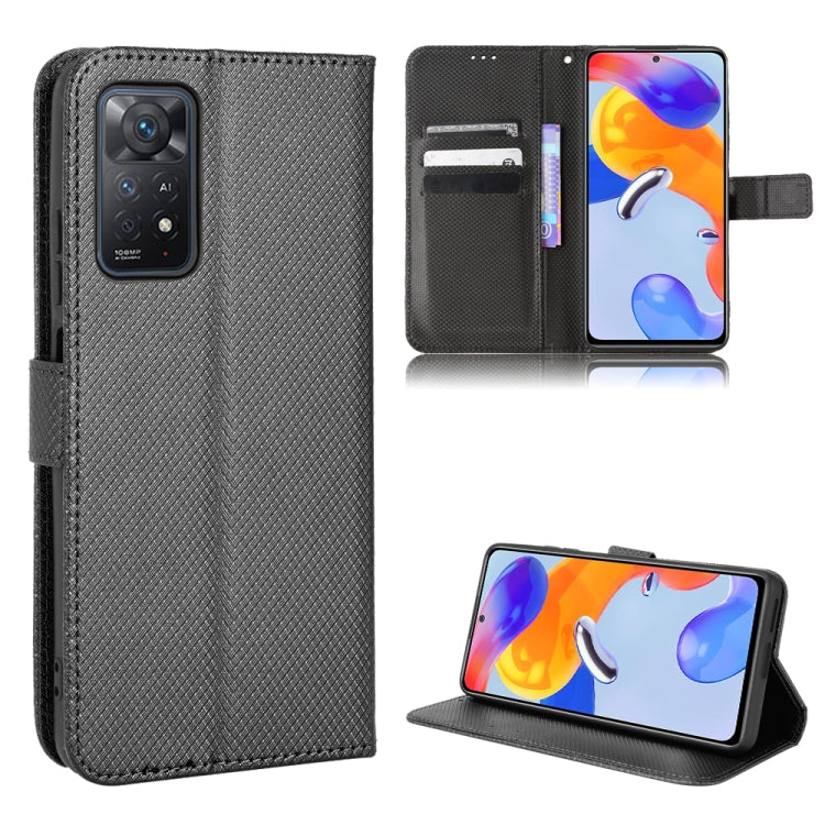 Custodia portafoglio in pelle per Xiaomi Redmi Note 11S