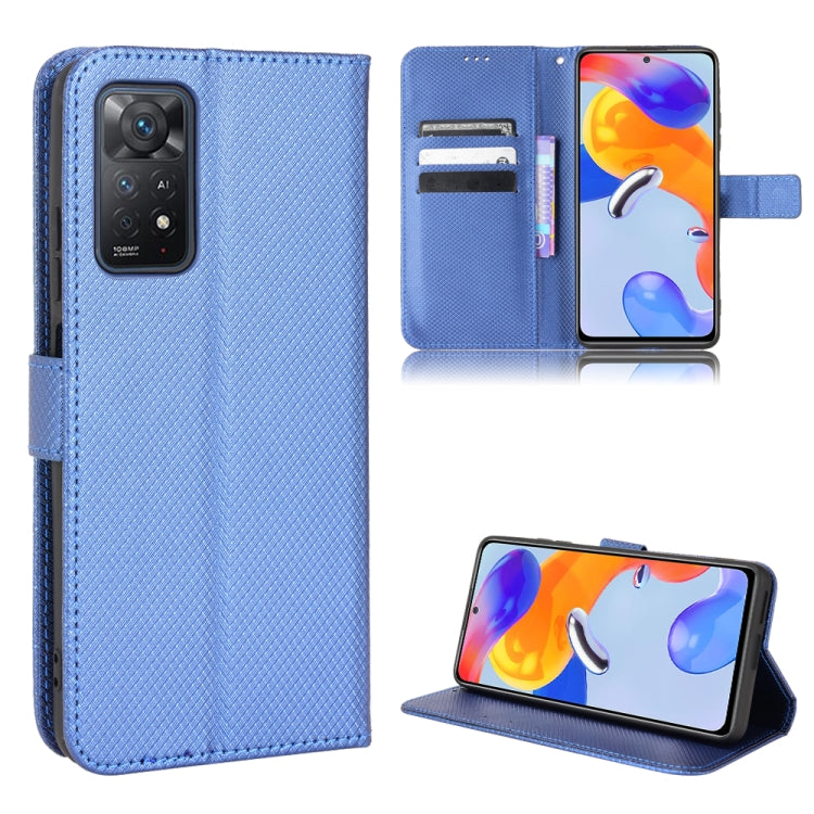 Custodia portafoglio in pelle per Xiaomi Redmi Note 11S