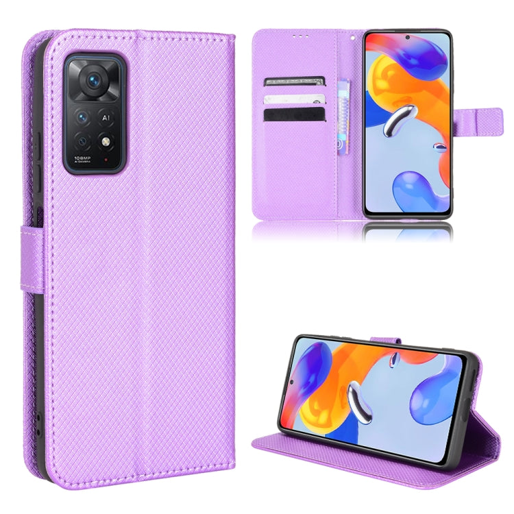 Custodia portafoglio in pelle per Xiaomi Redmi Note 11S
