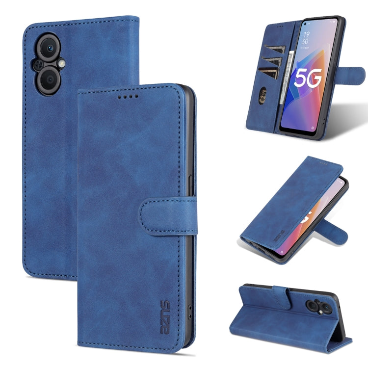Custodia portafoglio in pelle con supporto per smartphone compati