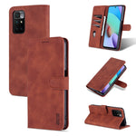 Custodia portafoglio in pelle con supporto per smartphone compati