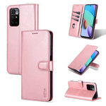 Custodia portafoglio in pelle con supporto per smartphone compati