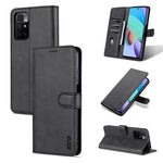 Custodia portafoglio in pelle con supporto per smartphone compati