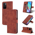 Custodia portafoglio in pelle con supporto per smartphone compati