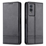Custodia portafoglio in pelle con supporto per smartphone
