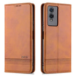 Custodia portafoglio in pelle con supporto per smartphone
