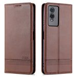 Custodia portafoglio in pelle con supporto per smartphone