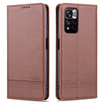 Custodia portafoglio in pelle con supporto per smartphone