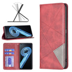 Custodia portafoglio in pelle magnetica per smartphone compatibil