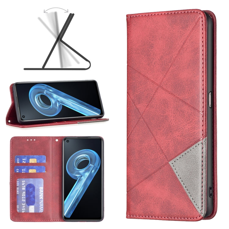Custodia portafoglio in pelle magnetica per smartphone compatibil