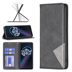 Custodia portafoglio in pelle magnetica per smartphone compatibil