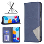 Custodia portafoglio in pelle magnetica per smartphone compatibil