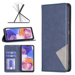 Custodia portafoglio in pelle magnetica per smartphone compatibil