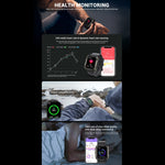 SERBATOIO M1 Smartwatch 1.72" TFT con monitoraggio salute