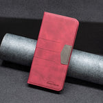 Custodia per telefono in pelle con giunzione magnetica, For Xiaomi Redmi Note 11 Pro International Version