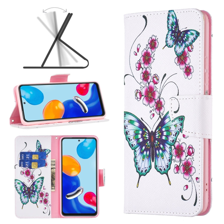 Custodia per telefono in pelle con disegno colorato, For Xiaomi Redmi Note 11 International Version