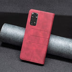 Custodia portafoglio in pelle con chiusura magnetica per Redmi No