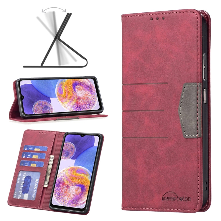 Custodia portafoglio in pelle con chiusura magnetica per Redmi No