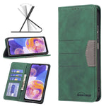 Custodia portafoglio in pelle con chiusura magnetica per Redmi No