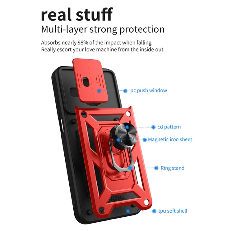 Cover per fotocamera scorrevole Design TPU + Custodia protettiva per PC, For Nokia X100