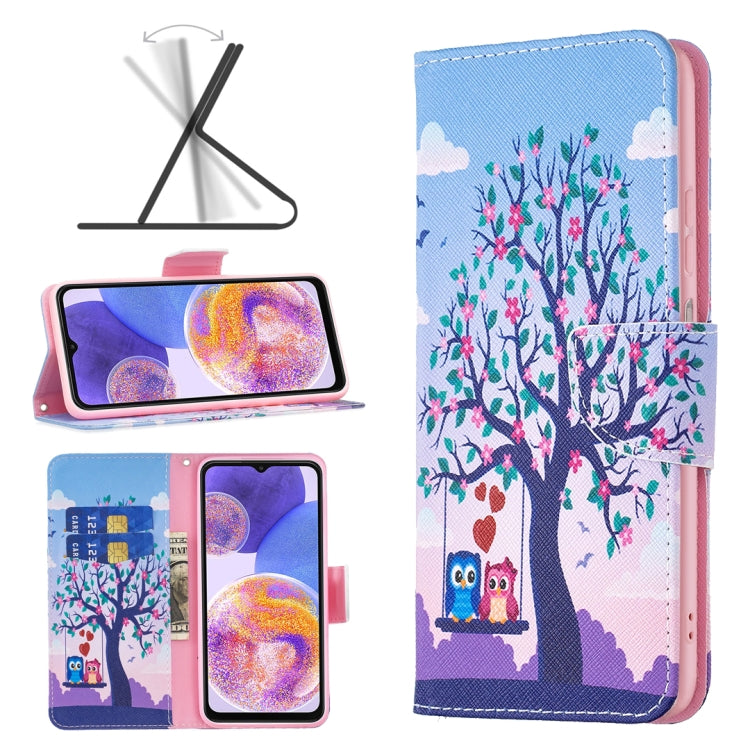Custodia portafoglio in pelle per Samsung Galaxy A23 5G