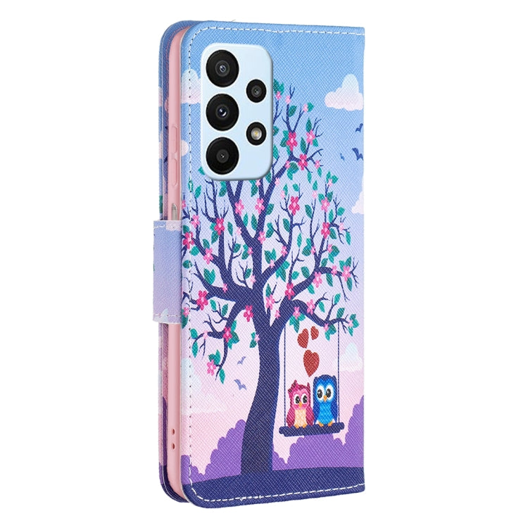 Custodia portafoglio in pelle per Samsung Galaxy A23 5G