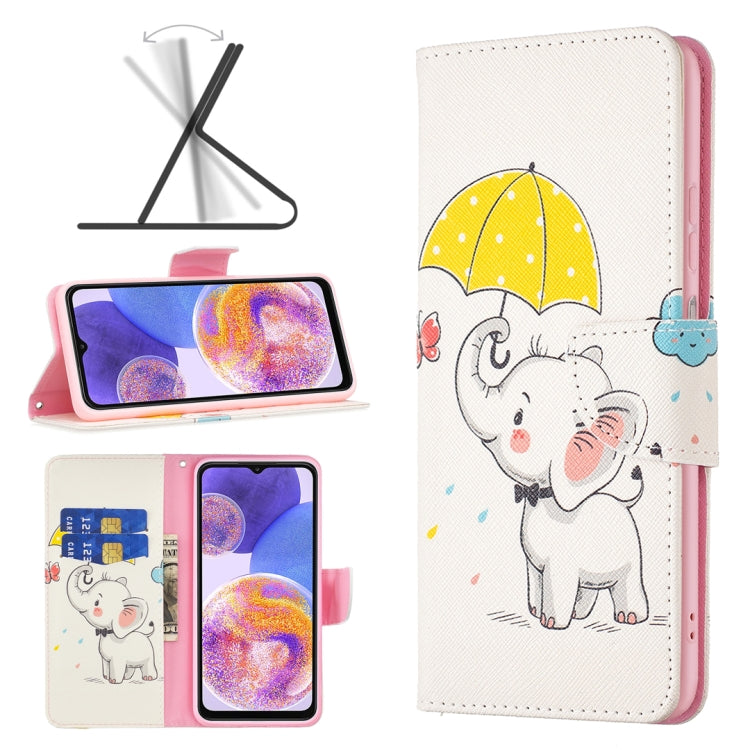 Custodia portafoglio in pelle per Samsung Galaxy A23 5G