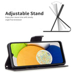Custodia portafoglio in pelle per Samsung Galaxy A03