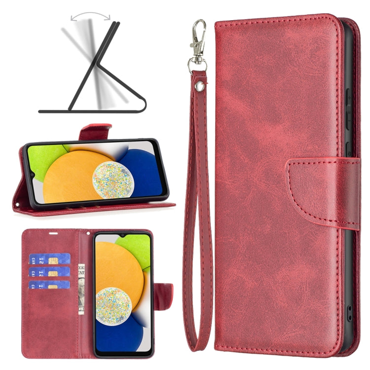 Custodia portafoglio in pelle per Samsung Galaxy A03