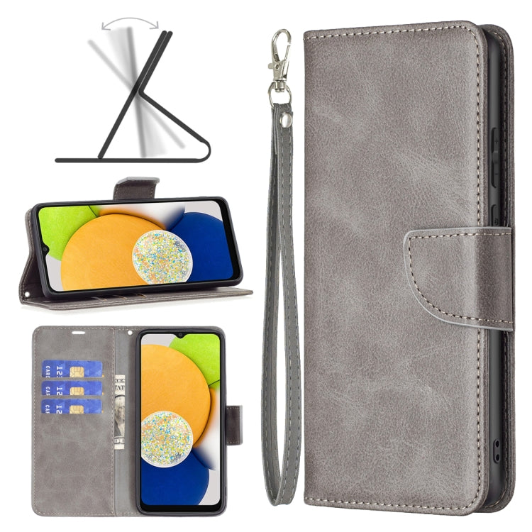 Custodia portafoglio in pelle per Samsung Galaxy A03