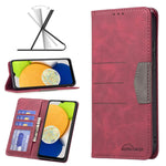 Custodia portafoglio in pelle per Samsung Galaxy A03