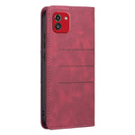 Custodia portafoglio in pelle per Samsung Galaxy A03