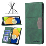 Custodia portafoglio in pelle per Samsung Galaxy A03
