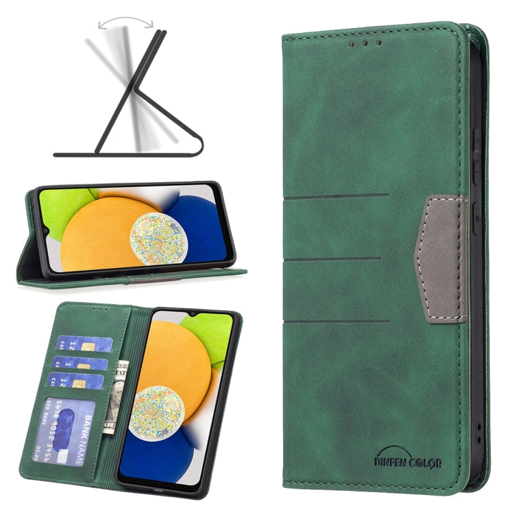 Custodia portafoglio in pelle per Samsung Galaxy A03