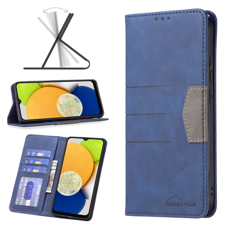 Custodia portafoglio in pelle per Samsung Galaxy A03
