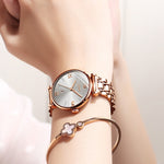 JIN SHI DUN 6533 Orologio donna al quarzo impermeabile